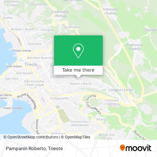 Pampanin Roberto map