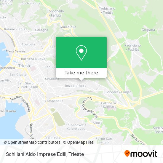 Schillani Aldo Imprese Edili map
