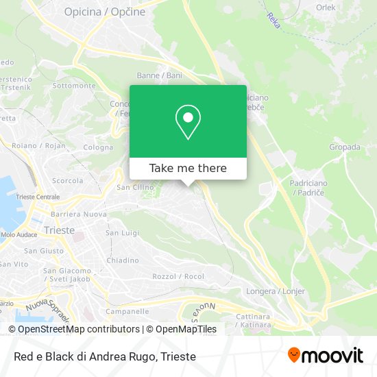 Red e Black di Andrea Rugo map