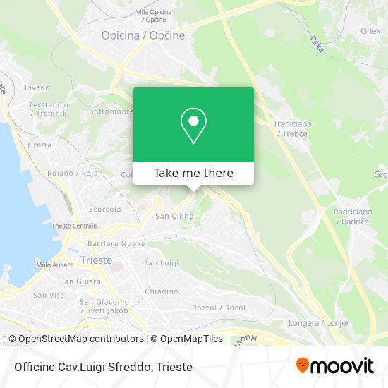 Officine Cav.Luigi Sfreddo map
