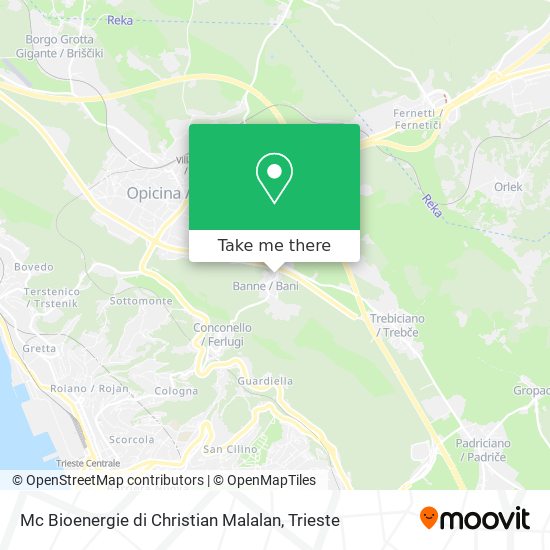 Mc Bioenergie di Christian Malalan map