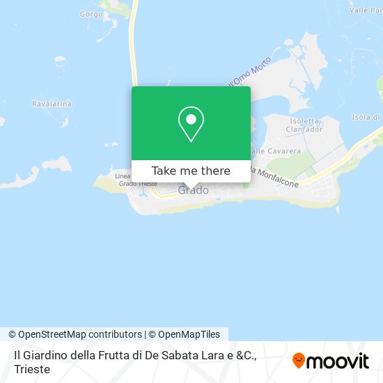 Il Giardino della Frutta di De Sabata Lara e &C. map