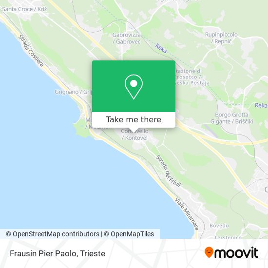 Frausin Pier Paolo map