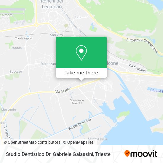 Studio Dentistico Dr. Gabriele Galassini map