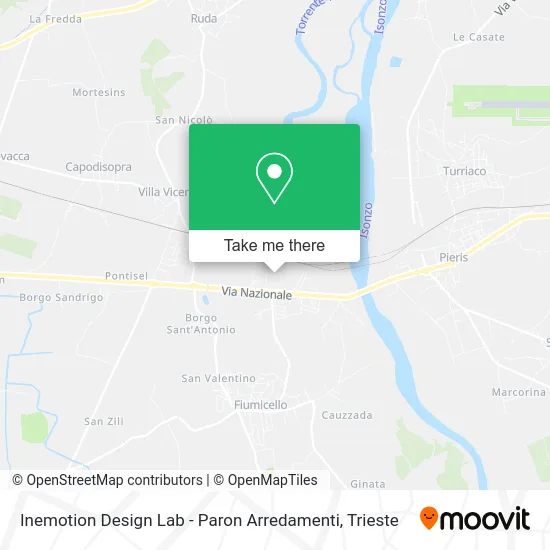 Inemotion Design Lab - Paron Furnishings map