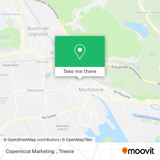 Copernicus Marketing . map