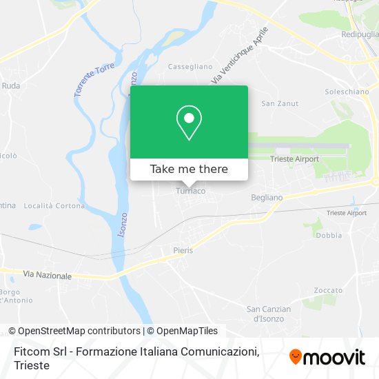 Fitcom Srl - Formazione Italiana Comunicazioni map