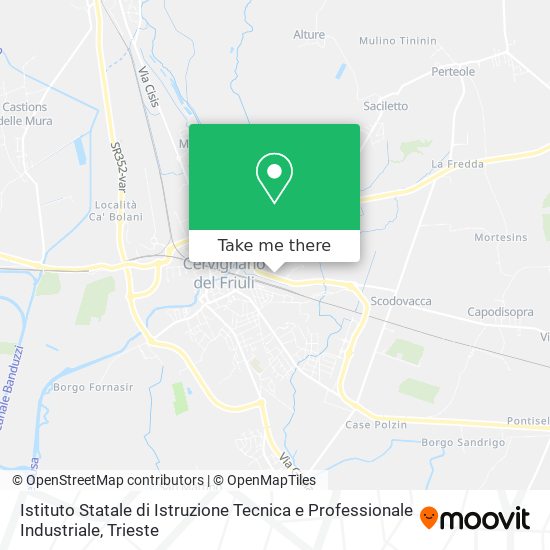 Istituto Statale di Istruzione Tecnica e Professionale Industriale map