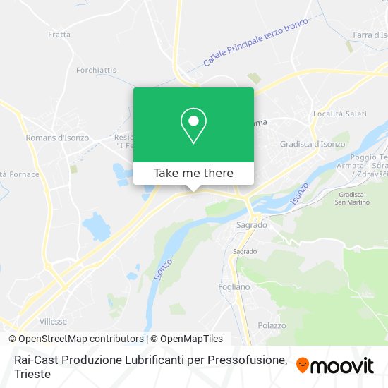 Rai-Cast Produzione Lubrificanti per Pressofusione map