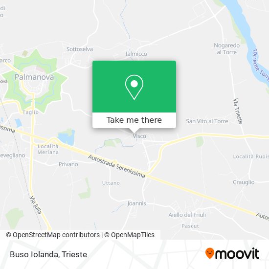 Buso Iolanda map