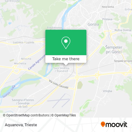 Aquanova map