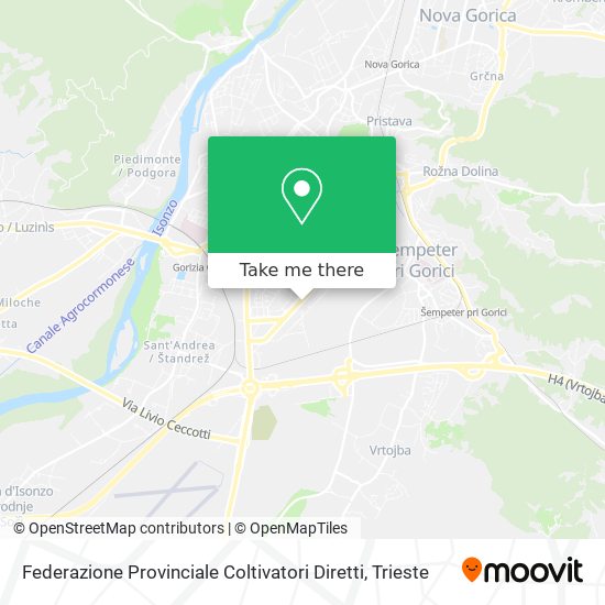 Federazione Provinciale Coltivatori Diretti map