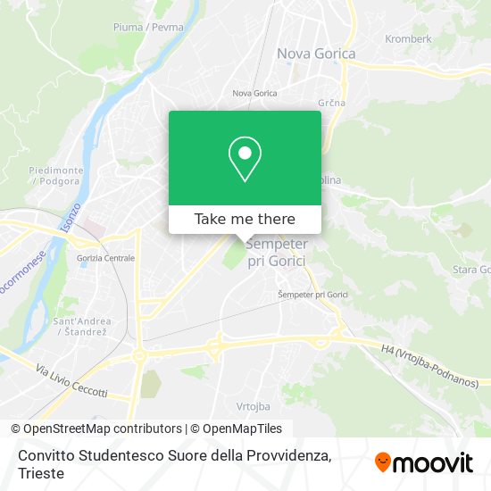 Convitto Studentesco Suore della Provvidenza map