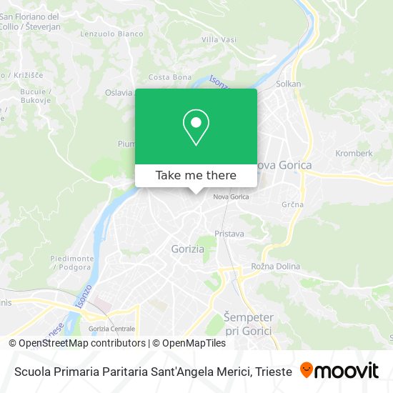 Scuola Primaria Paritaria Sant'Angela Merici map