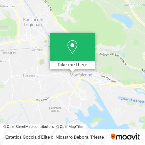 Estetica Goccia d'Elite di Nicastro Debora map