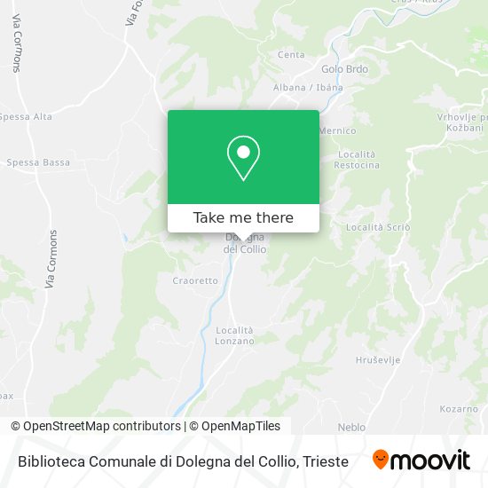 Biblioteca Comunale di Dolegna del Collio map