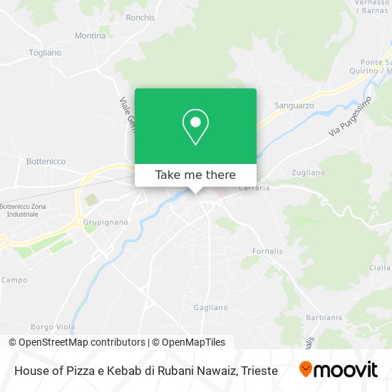 House of Pizza e Kebab di Rubani Nawaiz map