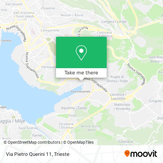 Via Pietro Querini 11 map
