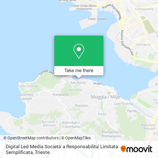 Digital Led Media Societa' a Responsabilita' Limitata Semplificata map