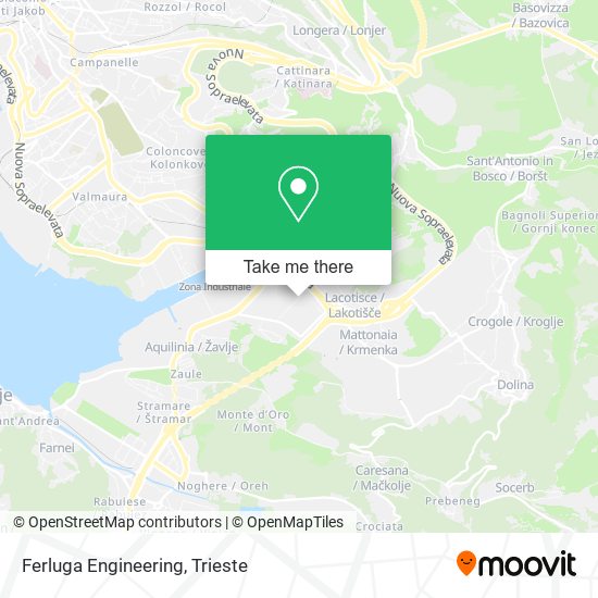 Ferluga Engineering map