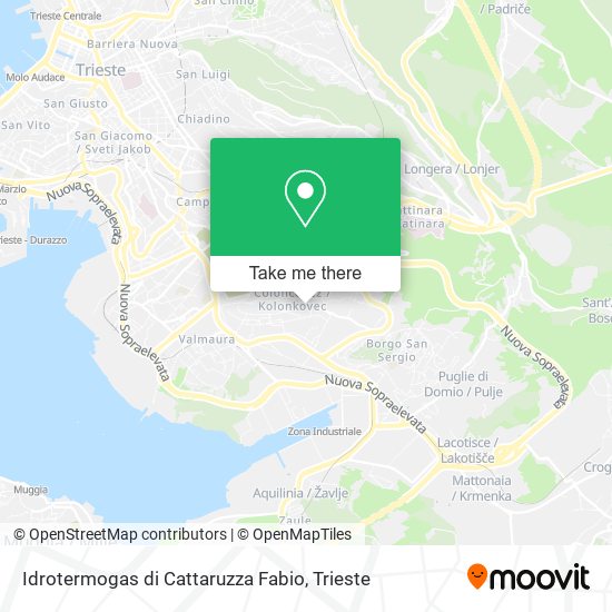 Idrotermogas di Cattaruzza Fabio map