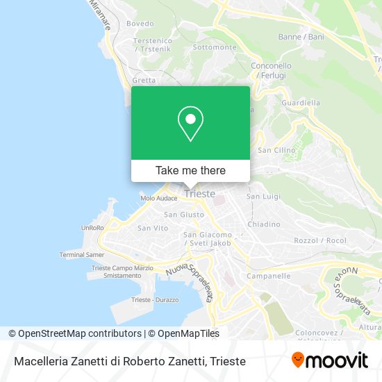 Macelleria Zanetti di Roberto Zanetti map