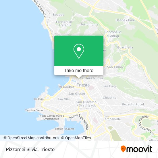 Pizzamei Silvia map