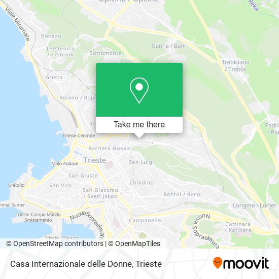 Casa Internazionale delle Donne map