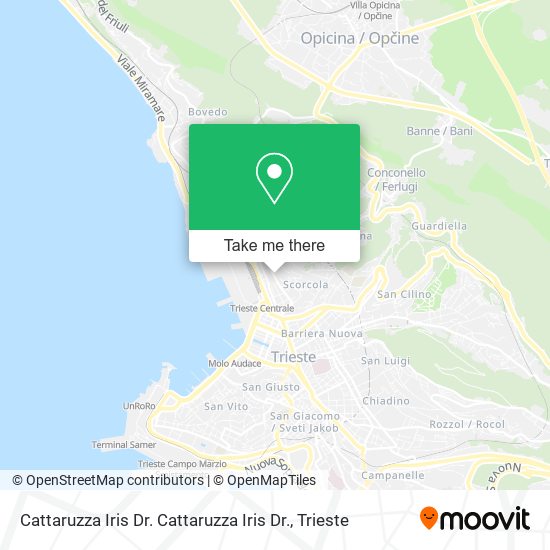 Cattaruzza Iris Dr. Cattaruzza Iris Dr. map