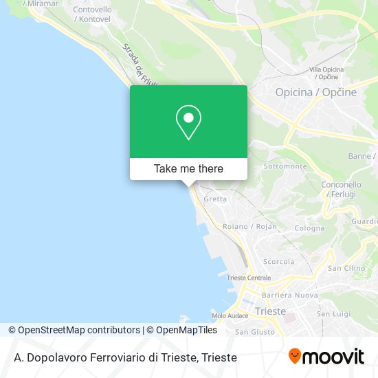 A. Dopolavoro Ferroviario di Trieste map