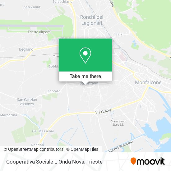 Cooperativa Sociale L Onda Nova map