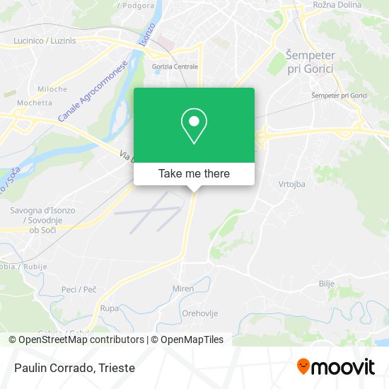 Paulin Corrado map