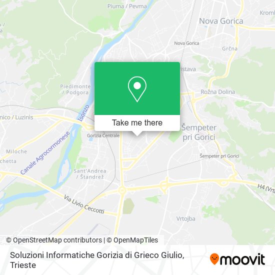 Soluzioni Informatiche Gorizia di Grieco Giulio map