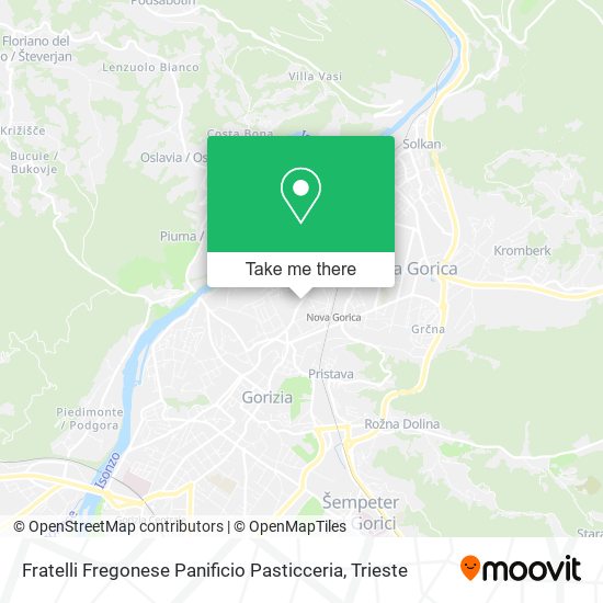 Fratelli Fregonese Panificio Pasticceria map