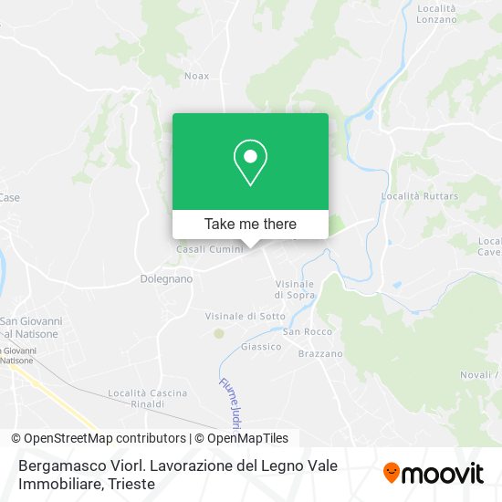 Bergamasco Viorl. Lavorazione del Legno Vale Immobiliare map