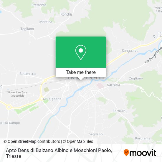 Apto Dens di Balzano Albino e Moschioni Paolo map