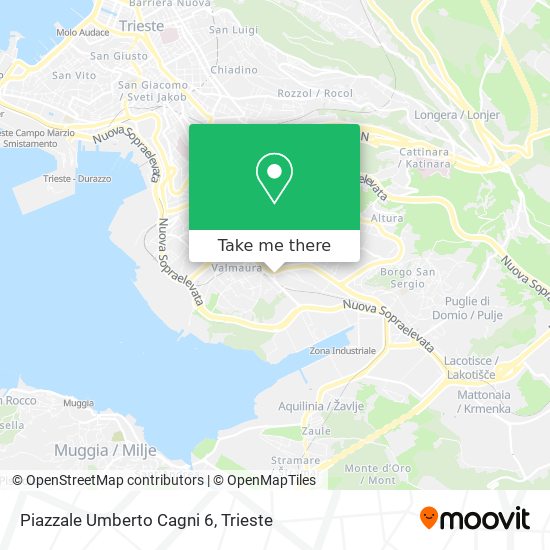 Piazzale Umberto Cagni 6 map