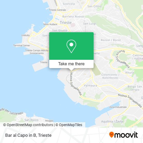 Bar al Capo in B map