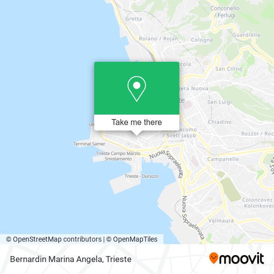 Bernardin Marina Angela map