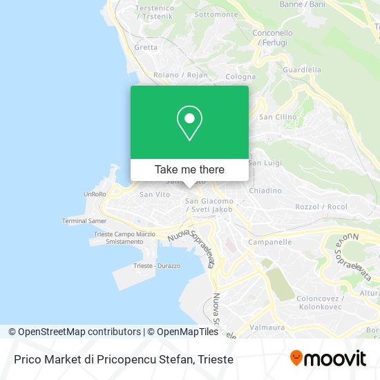 Prico Market di Pricopencu Stefan map