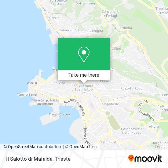 Il Salotto di Mafalda map