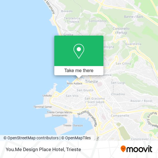 You.Me Design Place Hotel map