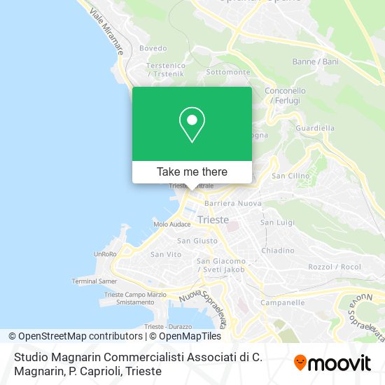 Studio Magnarin Commercialisti Associati di C. Magnarin, P. Caprioli map