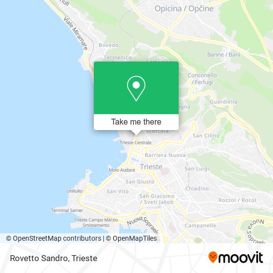 Rovetto Sandro map