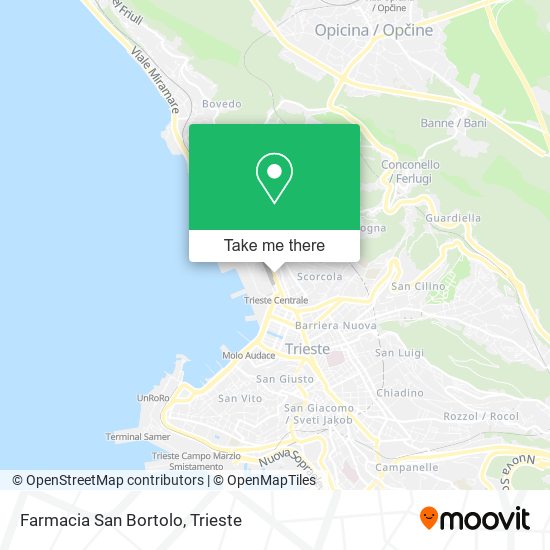 Farmacia San Bortolo map