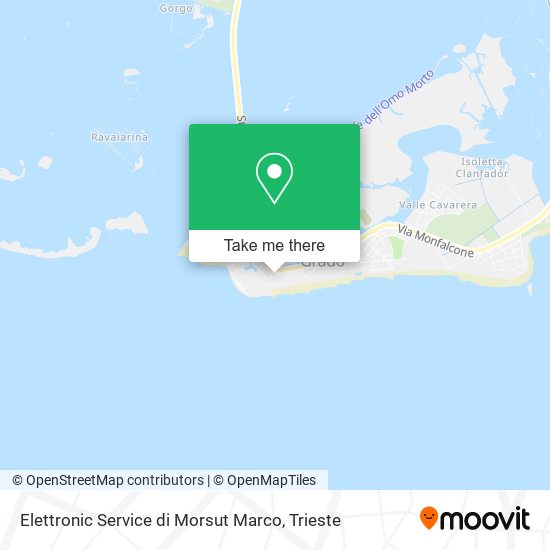 Elettronic Service di Morsut Marco map