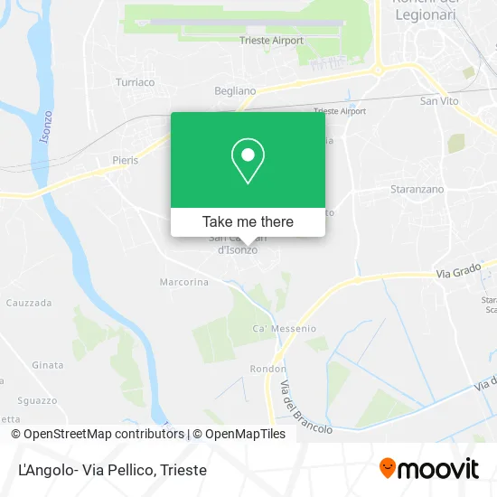 L'Angolo- Via Pellico map