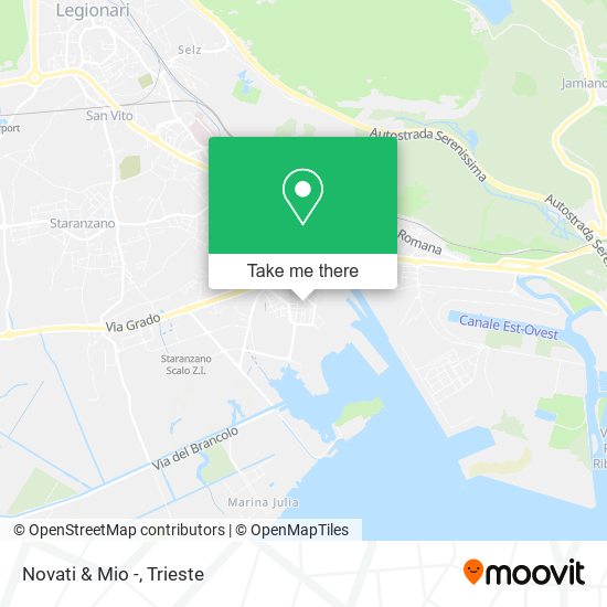 Novati & Mio - map