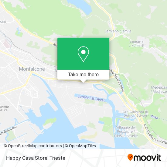 Happy Casa Store map