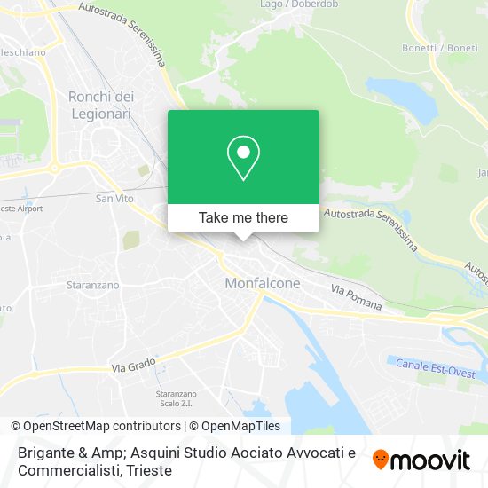 Brigante & Amp; Asquini Studio Aociato Avvocati e Commercialisti map